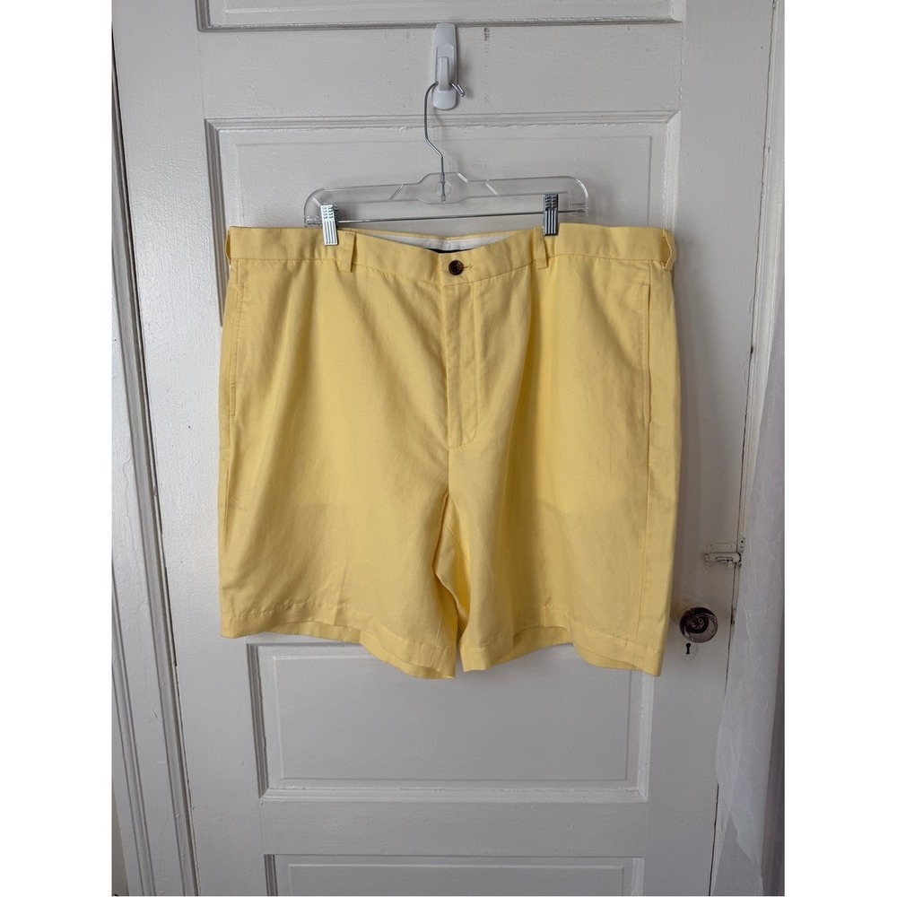 Brooks Brothers Men's Linen Cotton Blend Shorts Casual Summer Classic Preppy 44